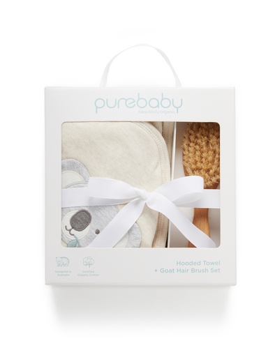 [PP2103AUS] Purebaby | Towel Hamper